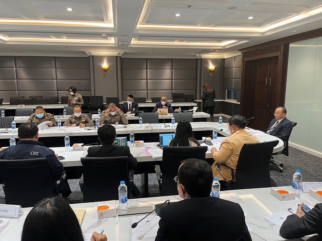 พล.ต.ท.ไตรรงค์ ผิวพรรณ ผบช.กมค. เข้าร่วมการประชุมกลุ่มย่อยเพื่อจัดทำมาตรฐานการปฎิบัติงานตาม พ.ร.บ.ป้องกันและปราบปรามการทรมานและการกระทำให้บุคคลสูญหาย พ.ศ.2565