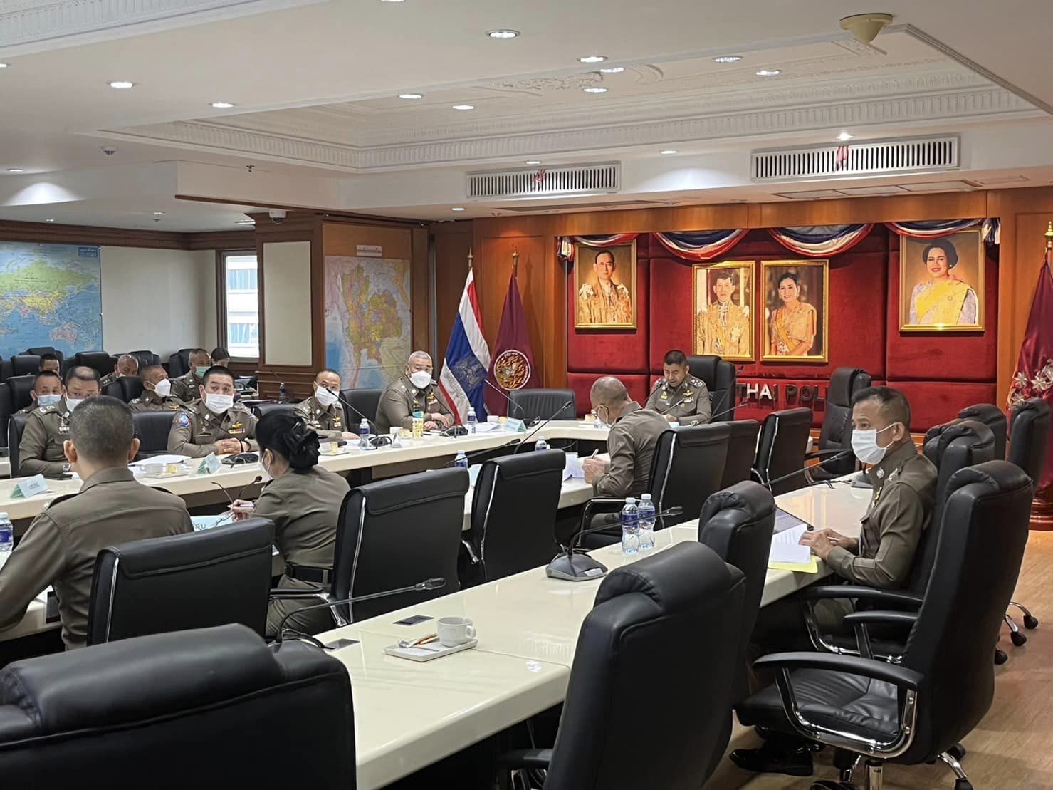 พล.ต.ท.ไตรรงค์ ผิวพรรณ ผบช.กมค. เข้าร่วมการประชุมคณะทำงานขับเคลื่อนการดำเนินการตาม พ.ร.บ.ป้องกันและปรามปราบการทรมานและการกระทำให้บุคคลสูญหาย พ.ศ.๒๕๖๕