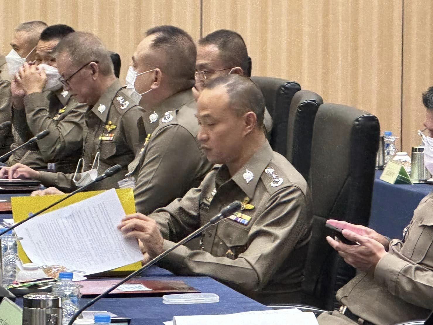 พล.ต.ท.ไตรรงค์ ผิวพรรณ ผบช.กมค. เข้าร่วมประชุมบริหาร ตร. ครั้งที่ 9/2565