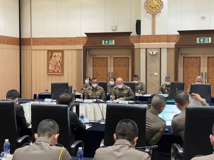พล.ต.ต.พรชัย ขจรกลิ่น รอง ผบช.กมค.ประชุม คณะกรรมการพิจารณากำหนดนโยบายการใช้ที่ดินและอาคารสถานที่ ตร. ครั้งที่ 4/2565พล.ต.ต.พรชัย ขจรกลิ่น รอง ผบช.กมค.