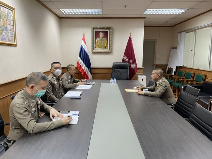 พล.ต.ท.ไตรรงค์ ผิวพรรณ ผบช.กมค. เป็นประธานการประชุมวิธีการเพื่อความปลอดภัยเกี่ยวกับคนวิกลจริตฯ