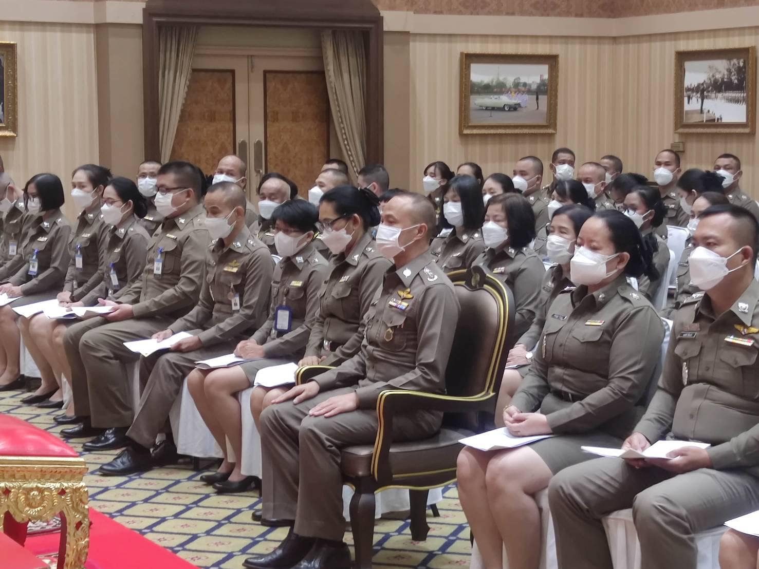 พล.ต.ท.ไตรรงค์ ผิวพรรณ ผบช.กมค. เป็นประธานในพิธีเจริญพระพุทธมนต์ถวายพระพรชัยมงคลแด่ สมเด็จพระเจ้าลูกเธอ เจ้าฟ้าพัชรกิตติยาภา นเรนทิราเทพยวดี กรมหลวงราชสาริณีสิริพัชร มหาวัชรราชธิดา