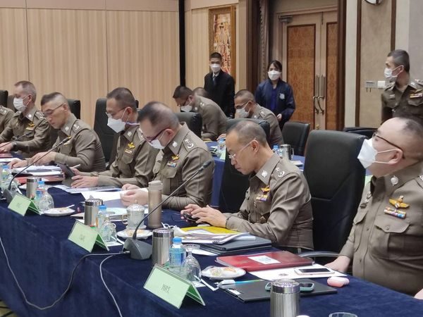 พล.ต.ท.ไตรรงค์ ผิวพรรณ ผบช.กมค. เข้าร่วมประชุมบริหาร ตร. ครั้งที่ 8/2565